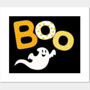 boo gost halloween funny shirt and mask Posters and Art